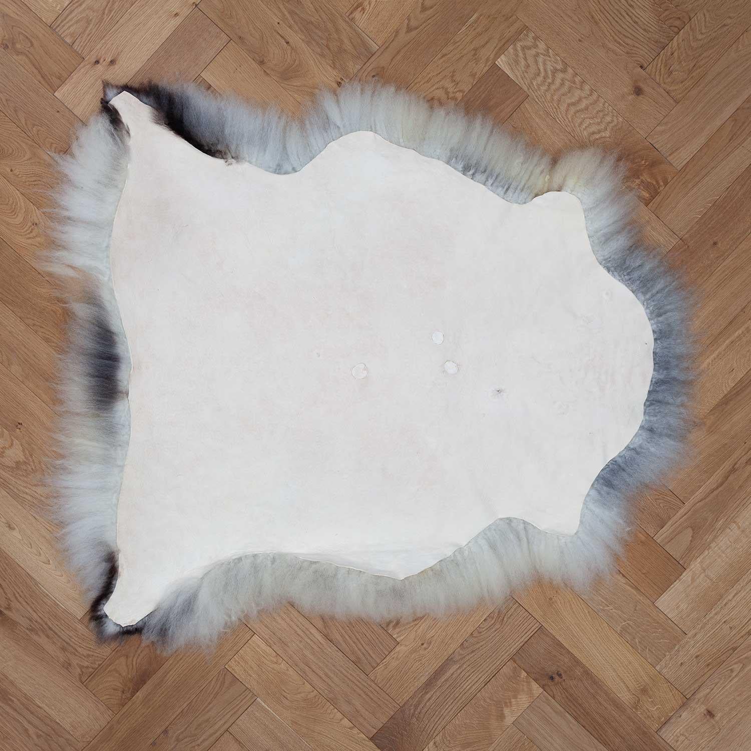 Eco Tanned Swedish Melerade Sheepskin Dark Tones - Image 5